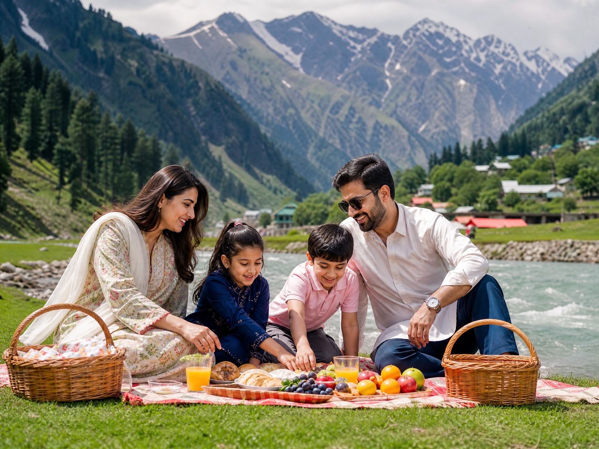 Family trip northern Pakistan