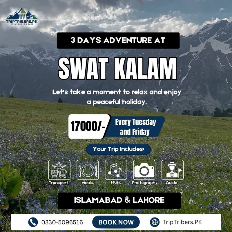 Swat Kalam Trip Package